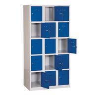 Lockerkast gelast Philip - 8, 10, 12 en 15 vakken, foto 6 van 6