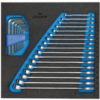 Assortiment de clés mixtes dans le module CT 39 pcs. , 2005