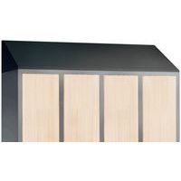 Sokkels en kappen voor garderobekasten