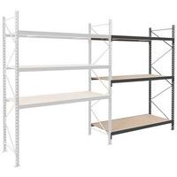 Middelzware magazijnstelling Rayvol - legbord spaanplaat - Manorga