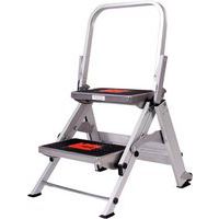 Ladder Safety Step 2 tot 4 treden inclusief platform - Little Giant, foto 2 van 3