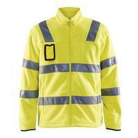 Waterdichte Regenjas En Broek Set Hoge Zichtbaarheid Fluorescerend Geel - Maat L