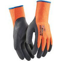 Handschoen Gevoerd Ambacht - latex jauge 10 - Oranje - Blåkläder