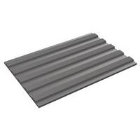 Gegroefde mat van isolerend PVC Flexi Red - Op rol - Plastex, foto 2 van 5