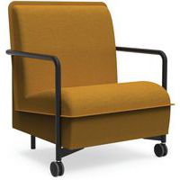 Mobiler Loungesessel Anouk mit 2 Rädern - Eol