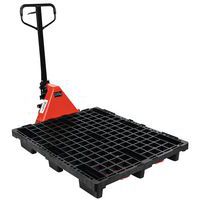 Handpalletwagen 2500 kg + 15 pallets 1200×1000 mm - Manutan Expert