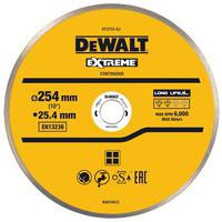 Diamantblad, met gesloten rand, voor keramiek - Dewalt