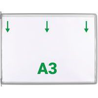 Zichtpaneel Tarifold A3 horizontaal - Djois