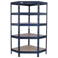 Hoekstelling antraciet - Hoogte 1800 mm - Manutan Expert