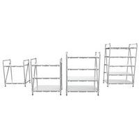 Buisvormige werktafel met dicht legbord - Trilogiq