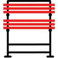 Mini-rack Cantilever vast - belasting 350 kg per niveau - Trilogiq, foto 2 van 3