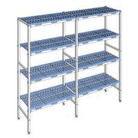 Stellingkast met 4 niveaus diepte 400 mm Tournus Apparatuur, foto 6 van 6