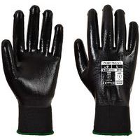Pack X12 Pares De Guantes Cubierta Total De Nitrilo Portwest A315 Negro Talla S