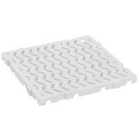 Vloerrooster wit 500 x 500 x 18 mm - Multiroir