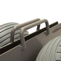Rolwagen voor panelen met lekbestendige banden - Draagvermogen 300 kg, foto 2 van 2