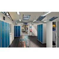 Industriële locker Prima 1 tot 4 koloms - breedte 300 mm op voet, foto 3 van 6