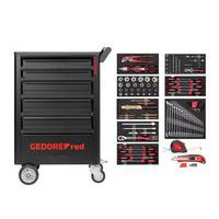 Gereedschapswagen GEDWorker 119 delig - R21562005 - GedoreRed