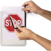 Insteekmap voor wissellijst Magneto - magnetische rug - A5 - Tarifold