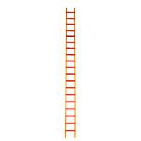 Houten dakladder - 11 tot 19 treden - Spreiding: 25 cm - Duarib, foto 4 van 4