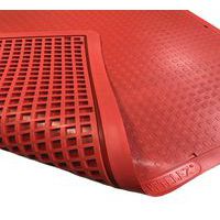 Antivermoeidheidsmat Surelast standaard - 80 x 100 cm - rood - Wattelez, foto 5 van 6