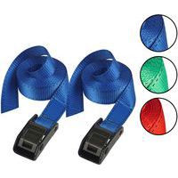 Spanband - massief stalen klem - set van 2 - Master Lock