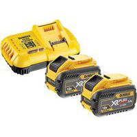 Snellader met set van 2 XR flevolt-accu's - Dewalt