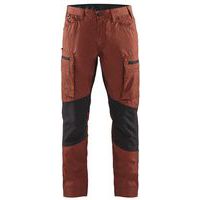 Onderhoudsbroek +stretch rood/zwart - Blåkläder