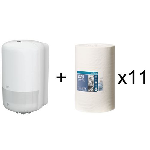 Wrap Folie Keuken Tork Mini Centerfeed Dispenser Zwart M1, Met één Hand Te Bedienen Tork Dispenser