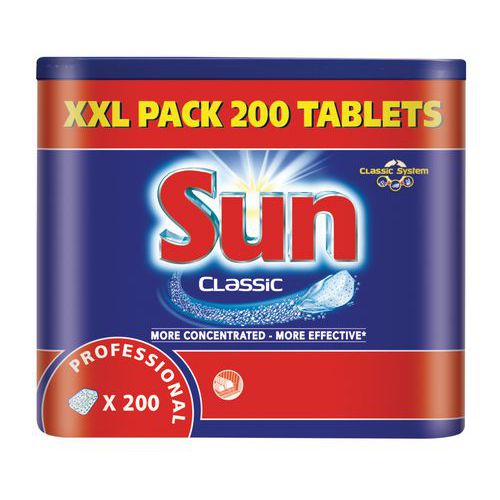 Vaatwastabletten Sun Pro Classic huismerk kopen in de aanbieding Vaatwastabletten Sun Pro Classic huismerk kopen in de aanbieding