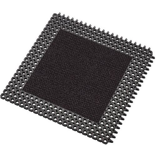 Modulaire tegel, 12 mm, met absorberende en brandwerende mat