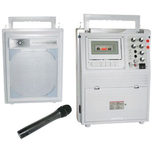 Draagbare Luidspreker Met Draadloze Microfoon huismerk kopen in de aanbieding