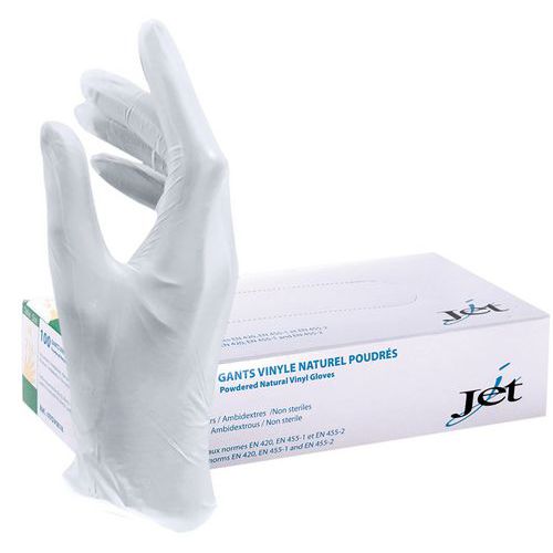 Mp Hygiene Gepoederde Vinylhandschoen Naturel mp hygiene kopen in de aanbieding