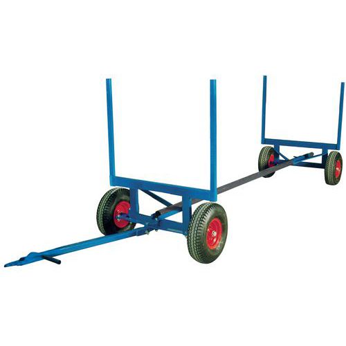 Kongamek Uitschuifbare Wagen Voor Lange Materialen Laadvermogen 3500 Kg kongamek kopen in de aanbieding