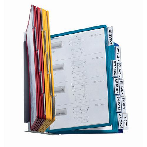 Wandhouder Vario - 20 hoezen hoezen A4 assorti