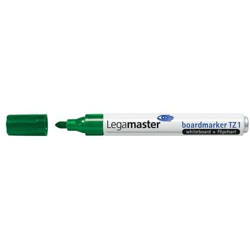 Viltstift Legamaster TZ1 whiteboard rond groen 1.5-3mm - 10 stuks - 10 stuks