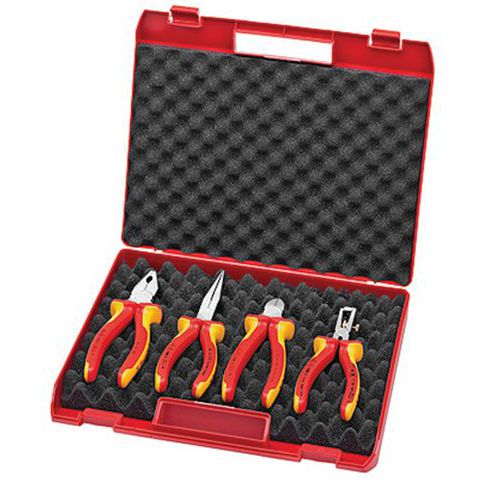Knipex Elektronica Box 4 Delig Met Vde Gereedschappen 00 20 15 knipex kopen in de aanbieding