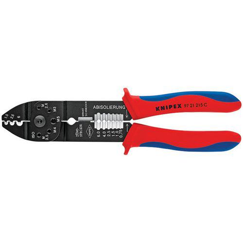Knipex Krimptang Gebruineerd Componentengrepen 230 Mm 97 21 215 knipex kopen in de aanbieding