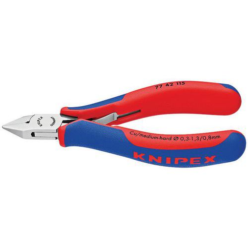 Knipex Elektronica Zijsnijtang Componentengreep 115Mm 77 42 115 Sb knipex kopen in de aanbieding