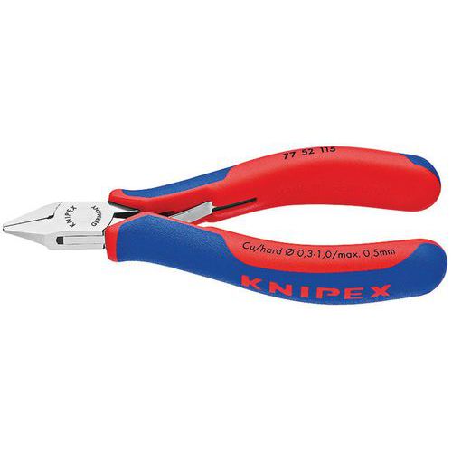 Knipex Elektronica Zijsnijtang Componentengrepen 115 Mm 77 52 knipex kopen in de aanbieding