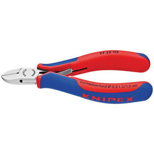 Knipex Elektronica Zijsnijtang Componentengrepen 130 Mm 77 22 knipex kopen in de aanbieding