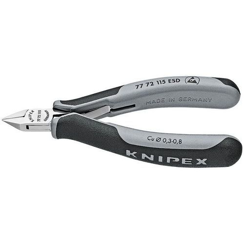 Knipex Elektronica Zijsnijtang Esd 115Mm 77 72 115 knipex kopen in de aanbieding