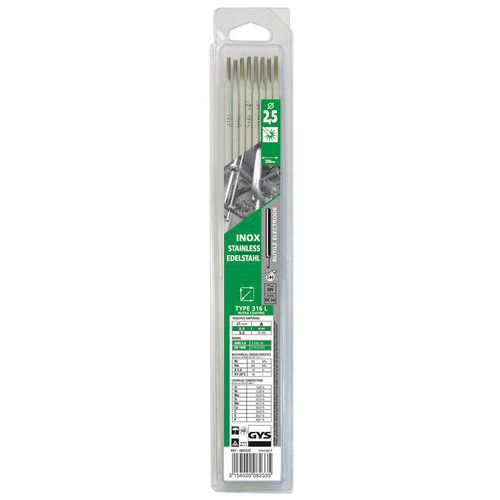 Gys Laselektrode Voor Rvs 25 Mm gys kopen in de aanbieding