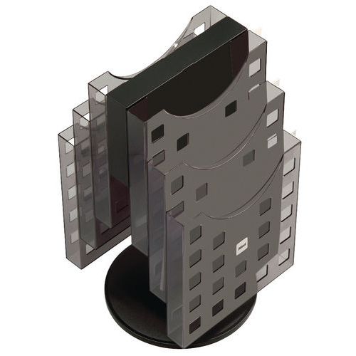 Folderstandaard Helit A4 6-delig