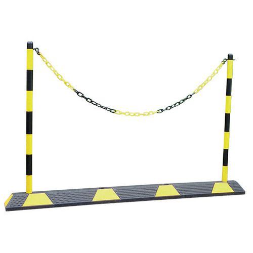 Viso Set Palen En Ketting Voor Parkeerstootrand viso kopen in de aanbieding