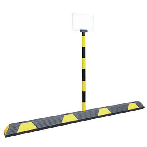 Viso Set Paal En Signaalbord Voor Parkeerstootrand viso kopen in de aanbieding