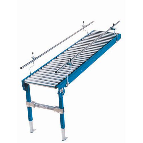 Rollenbaan - Stalen rol Ø 60 mm en lengte 700 mm | Manutan