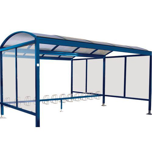 Fietsenstalling Giant Module Met Glazen Wand Enkelzijdig huismerk kopen in de aanbieding