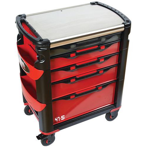 Sam Gereedschapswagen Groot Met 5 Laden En Elektronische Badge sam kopen in de aanbieding