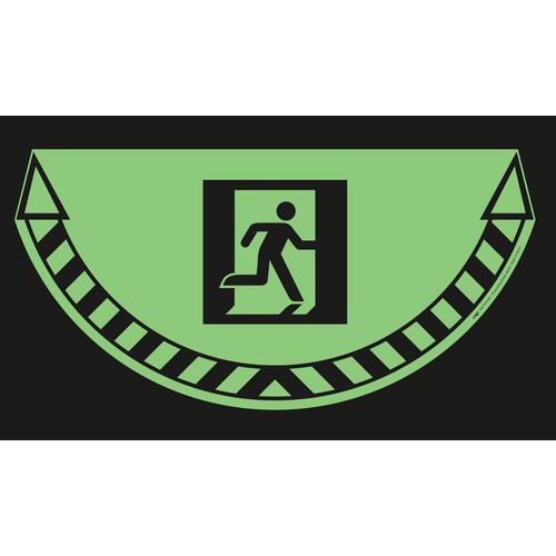Cep Sticker Voor Vloer Nooduitgang Fotoluminescerend cep kopen in de aanbieding