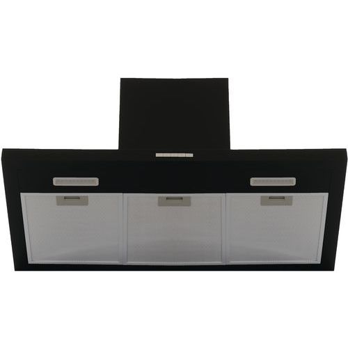 Exquisit FKH92-3BL Schouwkap Zwart